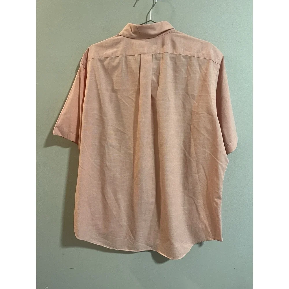 Polo Ralph Lauren ClassicFit Button Down Casual Orange Collared Shirt XL
